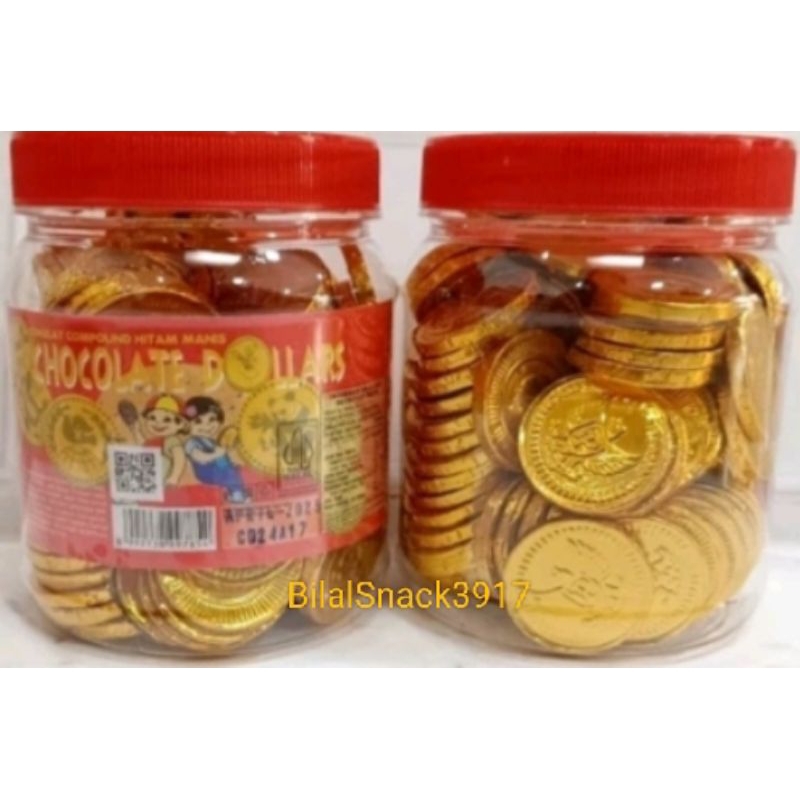 

coklat dolar 100 pcs