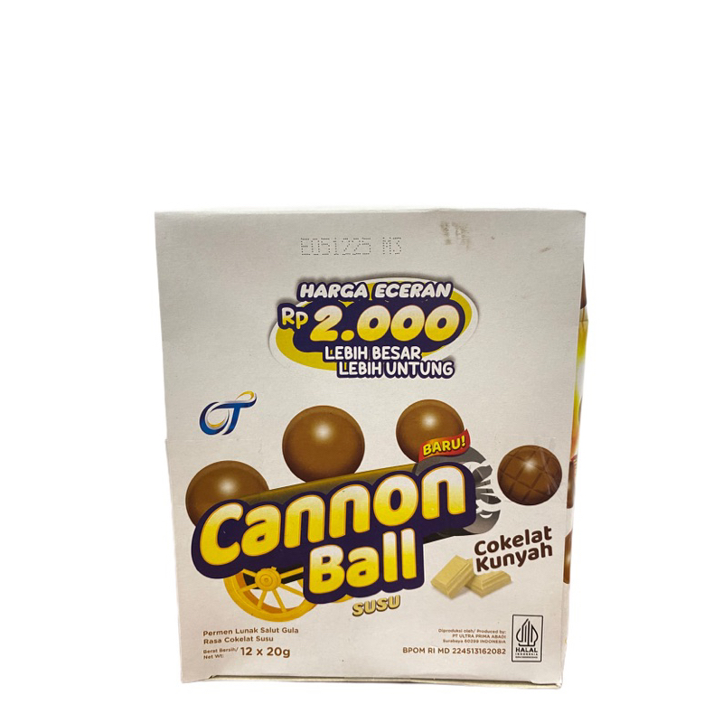 

Cannon Ball big 1 Box isi 12 Pcs