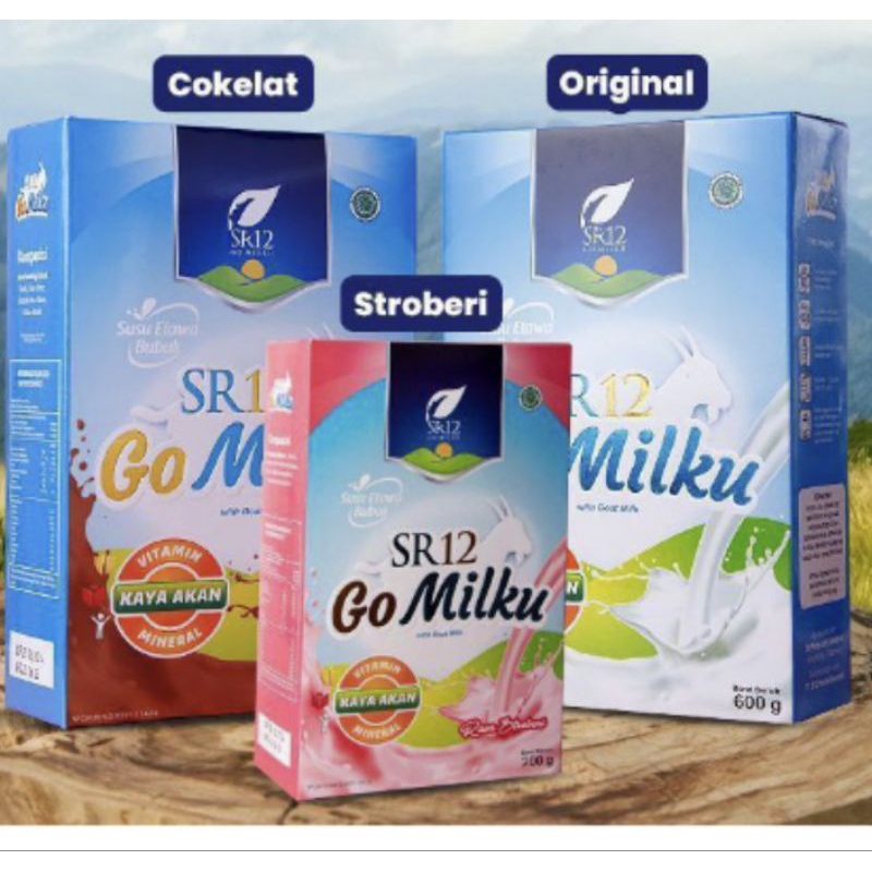 

GoMilku Susu Kambing SR12 200 gram