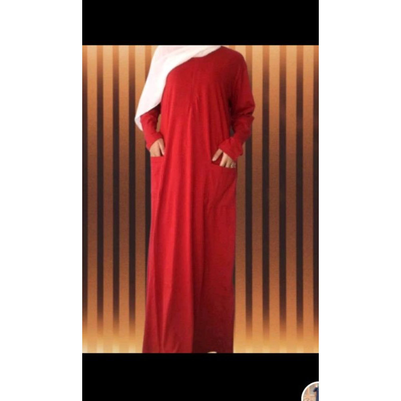 Sheida-gamis kaos- gamis remaja LD 90 ,LD 100, LD 110 bahan cotton combed 30S