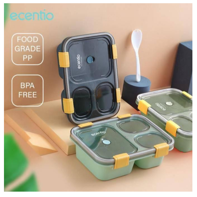 Ecentio lunch box 3 Grid 1300ml