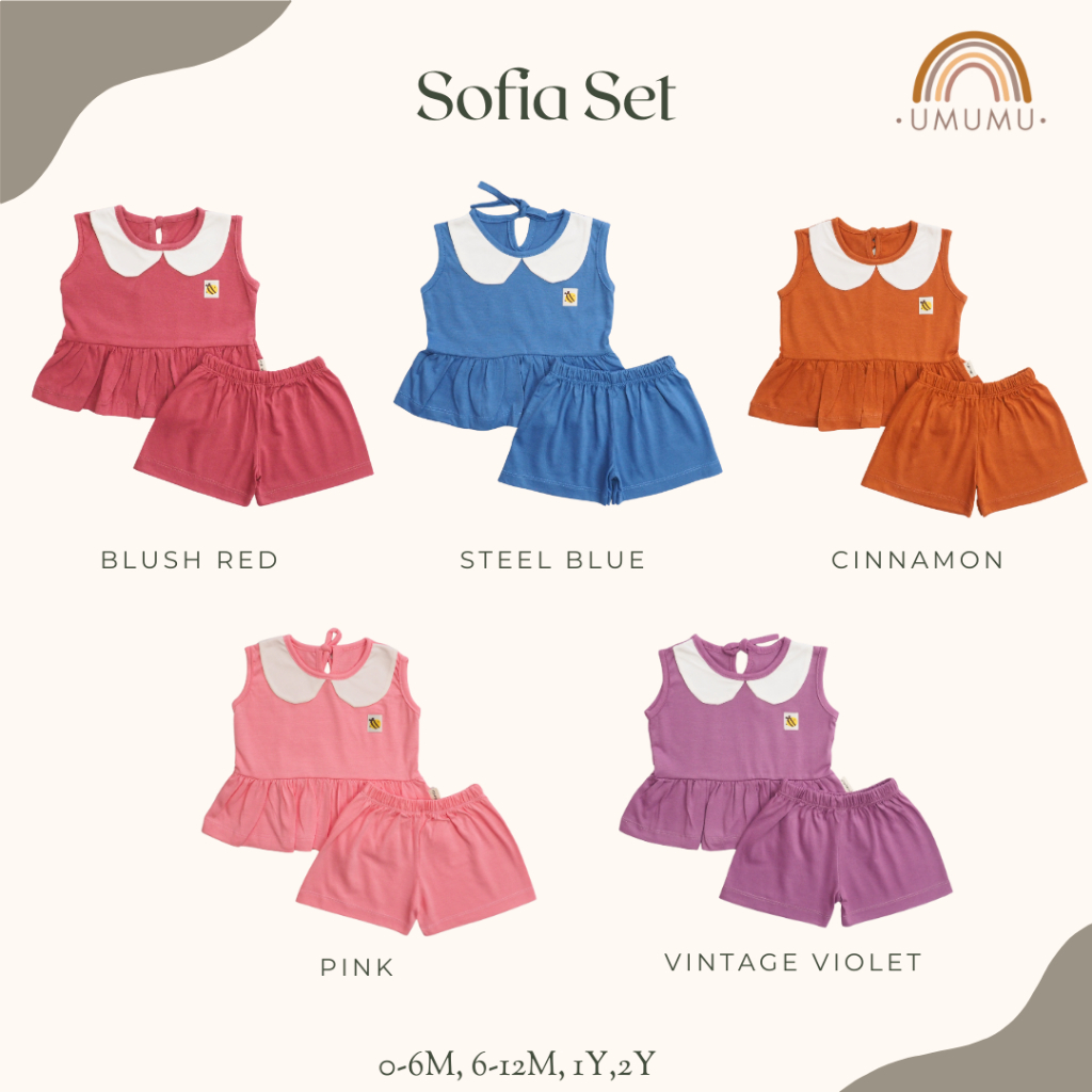UMUMU Sofia Set - Setelan Anak Perempuan