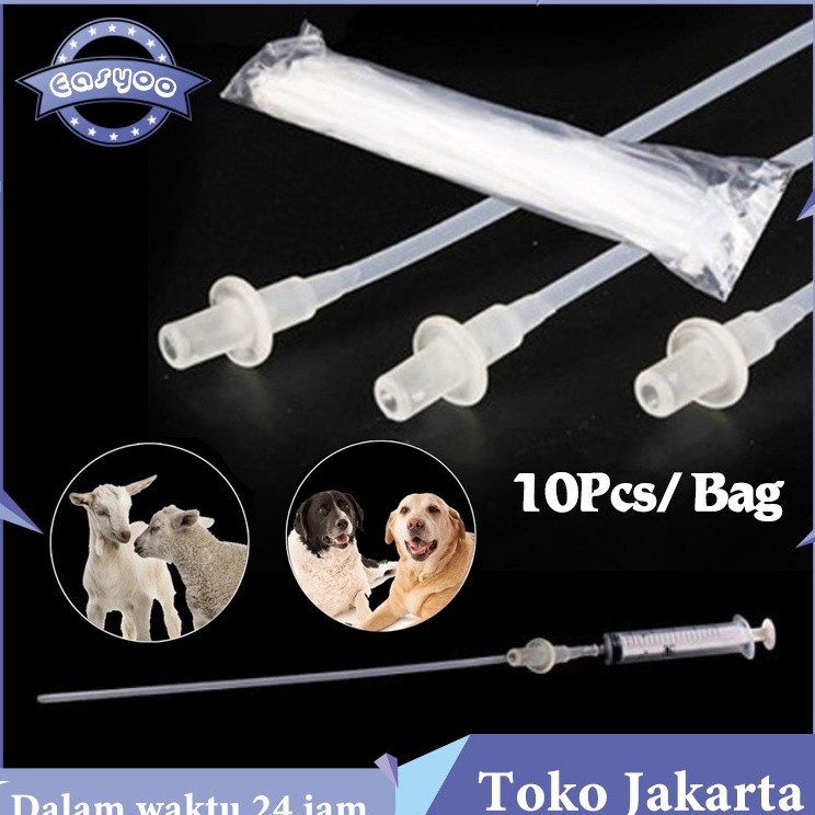 1pcs Selang Kawin Suntik Inseminasi Buatan Plastik Alat Kawin Suntik Inseminasi Buatan Hewan Anjing 