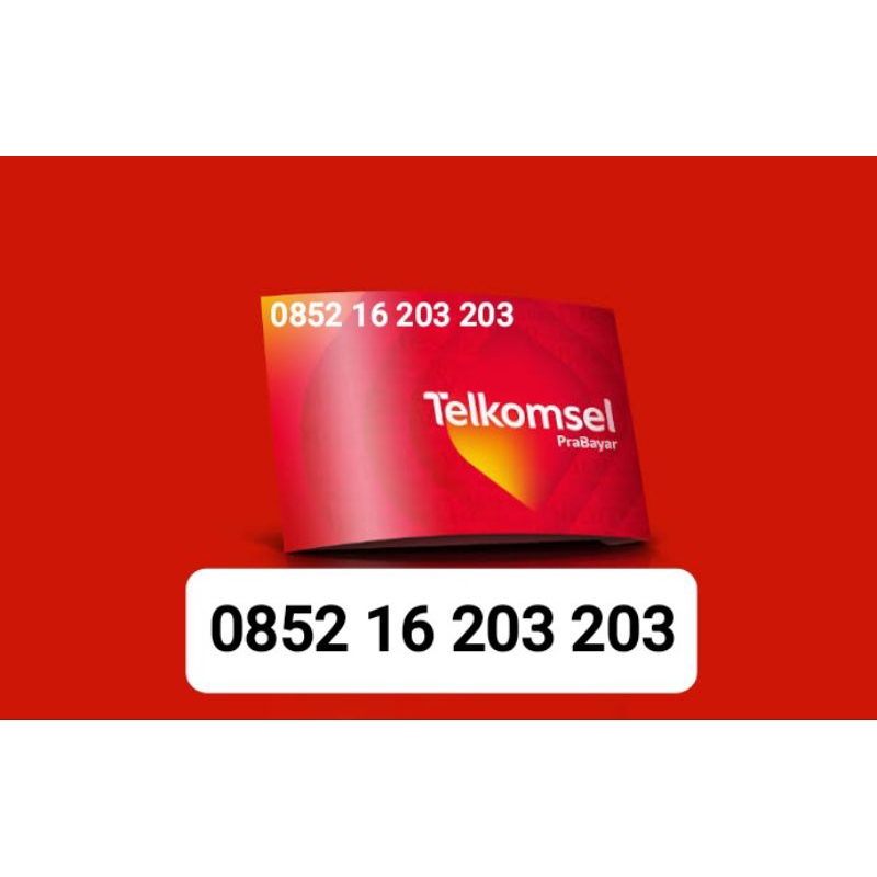 Kartu Perdana Telkomsel 0852 16 203 203