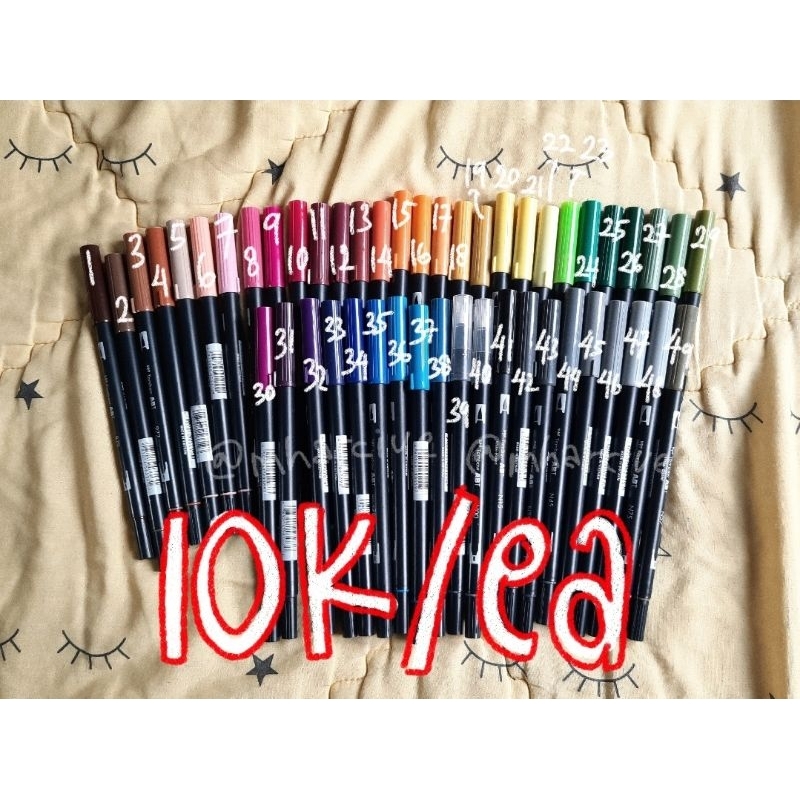 

PRELOVED TOMBOW BRUSH PEN MURAH ‼️WAJIB CO PACKING‼️