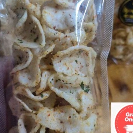 

Termurah kerupuk seblak kering pedas 250gr