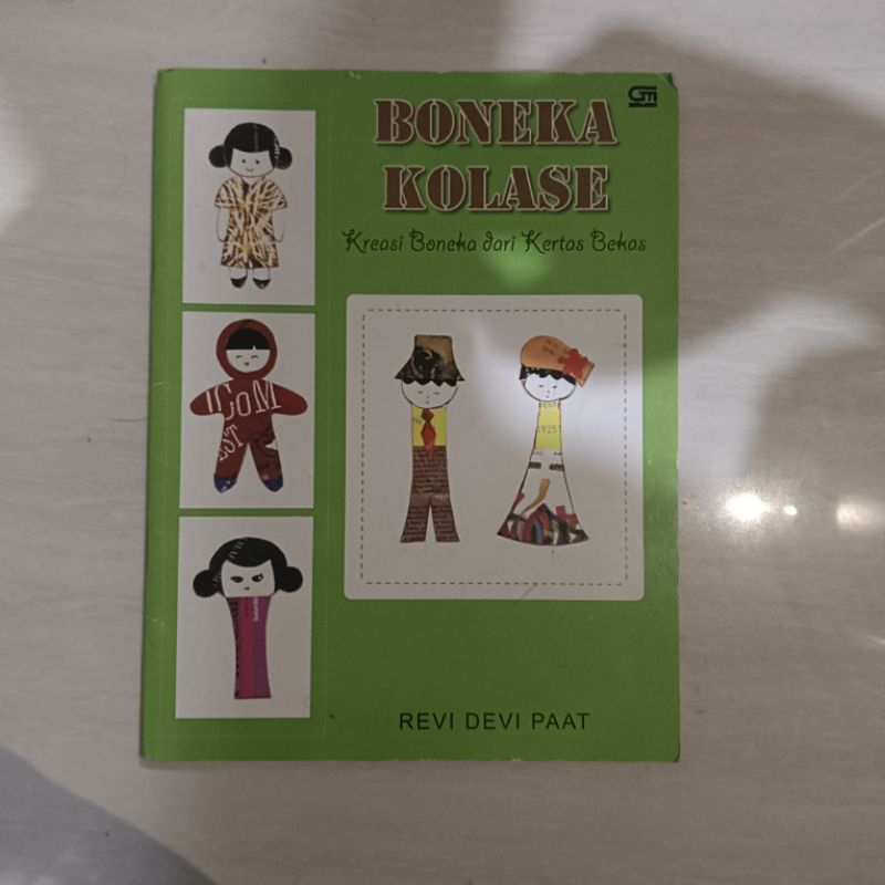 Boneka Kolase - Kreasi Boneka dari Kertas Bekas
