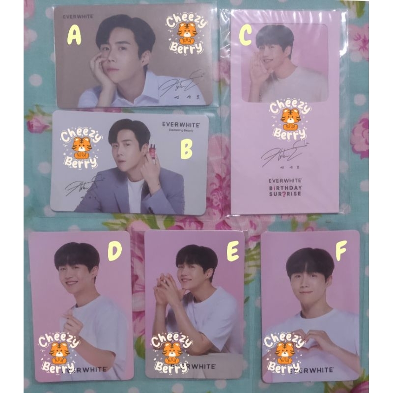 Photocard Kim Seon Ho Everwhite Official / PC Kim SeonHo Official | Birthday Surprise Everwhite Seon