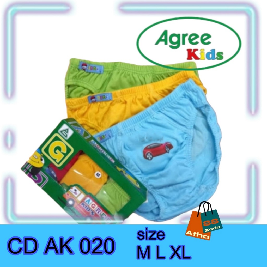 Celana Dalam Anak AGREE AK 020//CD AGREE//CD ANAK COWOK//AGREE KIDS