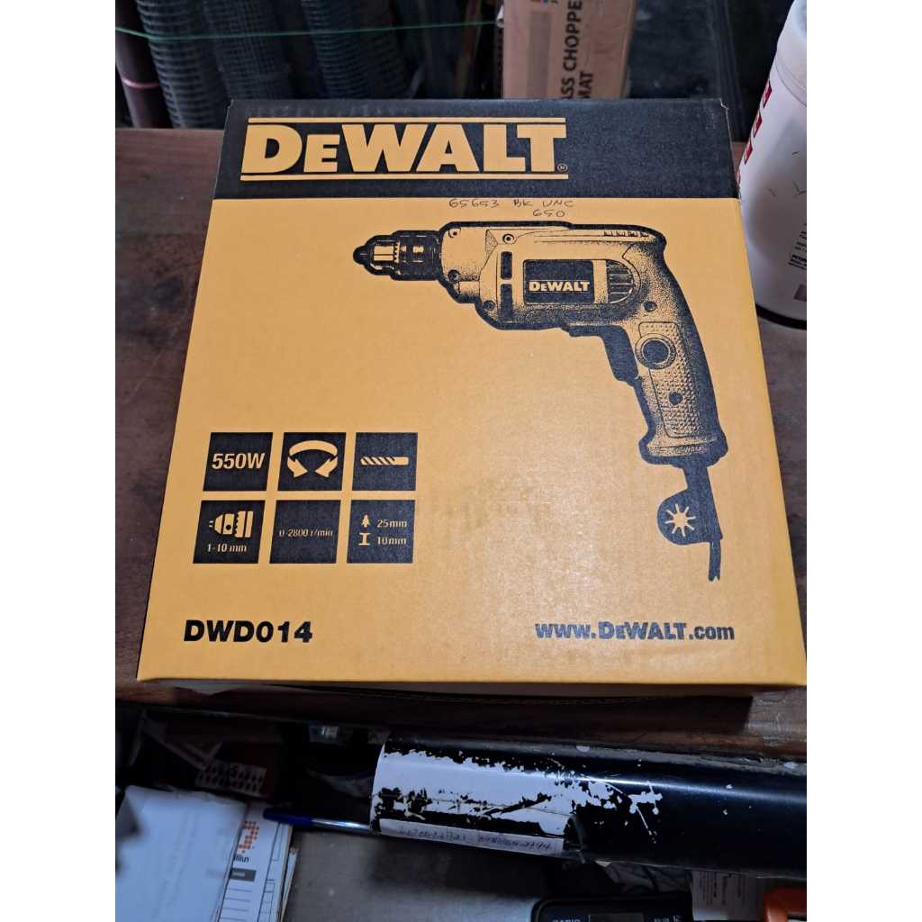 DEWALT BOR 10 MM DWD014 ( KUNING )