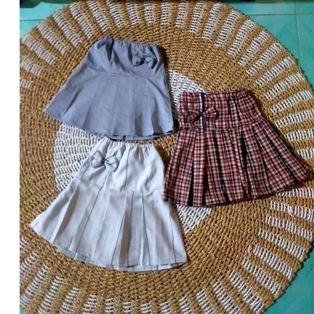 Rok mini lipit anak
