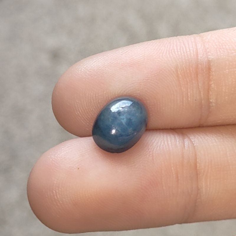 Natural Bluish / Bangsing Biru Sapphire Thailand 3,40 Ct