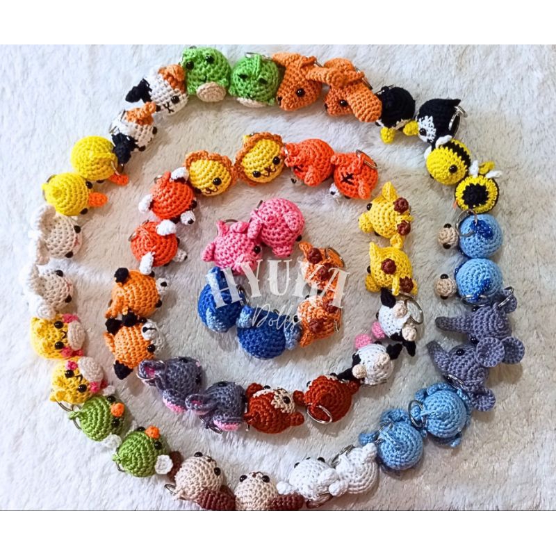 Amigurumi Tiny Bity Keychain Custom