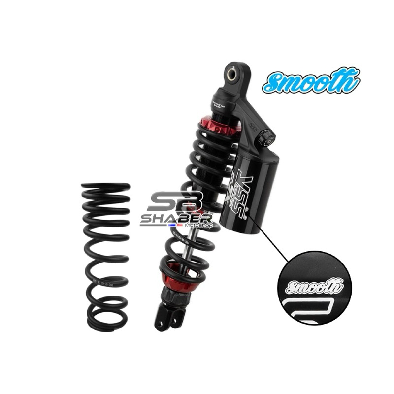 Shock YSS GTX Vario 160 ABS CBS 340MM Black Series