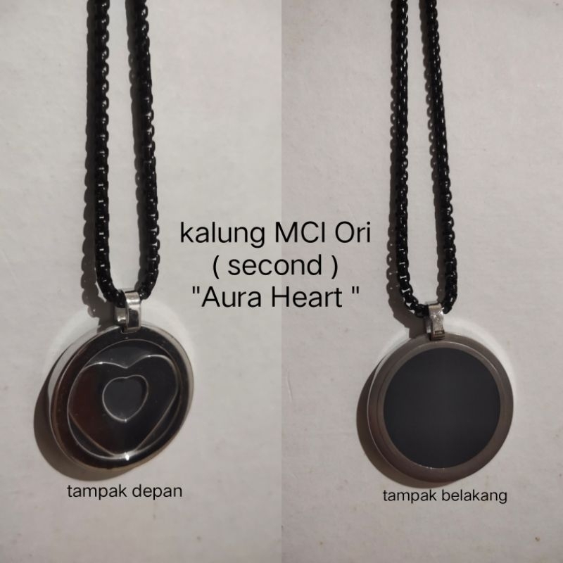 Kalung kesehatan MCI ORI ( second ) " Aura Heart "