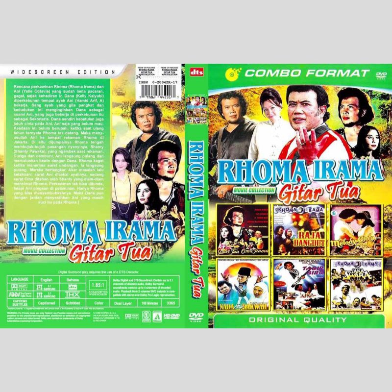 Kaset Koleksi Film Rhoma Irama Gitar Tua