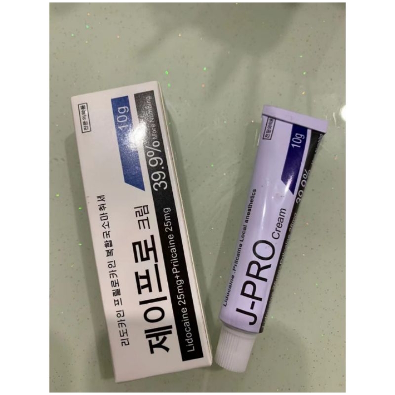 Krim Mati Rasa 39,9% J-Pro Krim Tatto,sulam alis Sulam Bibir kebal kebas