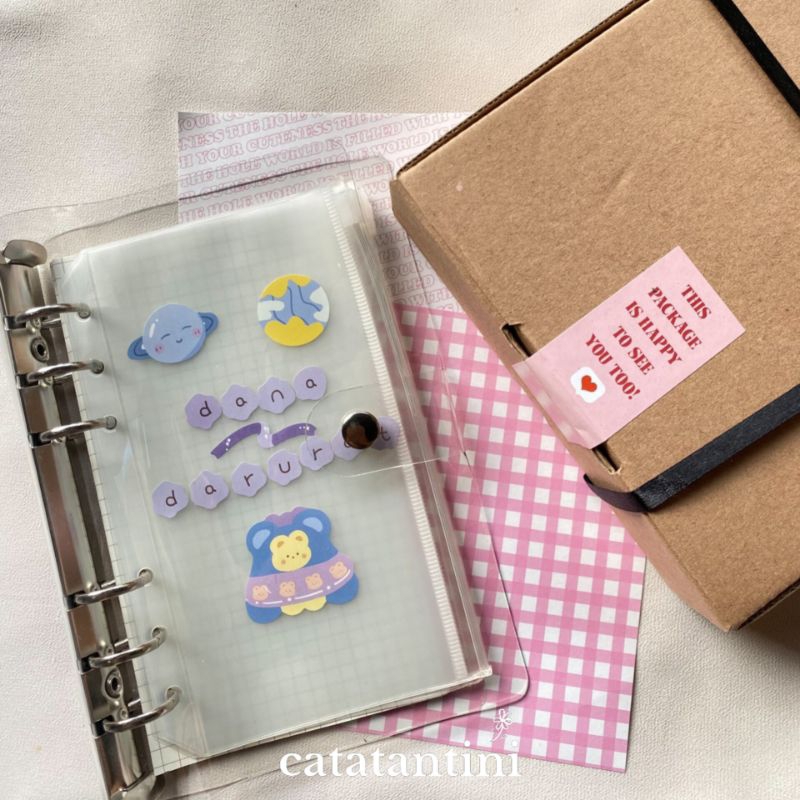 

Binder Budgeting Binder Keuangan Budget Planner Dompet Keuangan A6