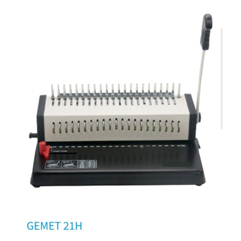 

Mesin Binding / Jilid Spiral Plastik A4 GEMET 21H