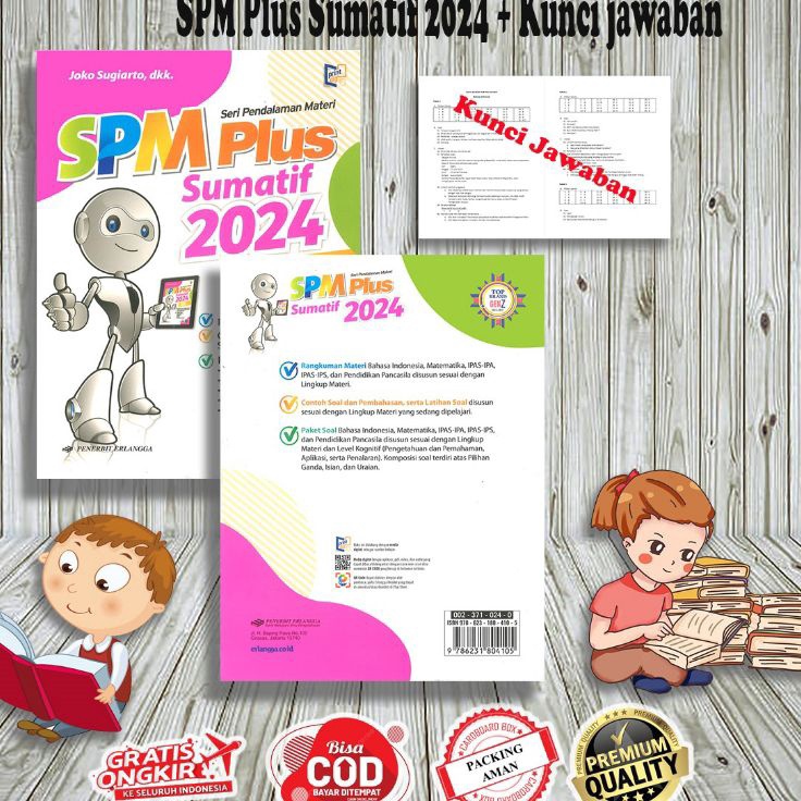 Diskon buku spm plus sumatif 224 untuk sdmi plus kunci jawaban