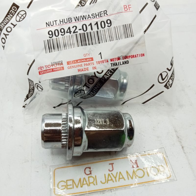 NUT RACING MUR RODA RACING TOYOTA KIJANG INNOVA,HILUX 12x1.5 90942-01109