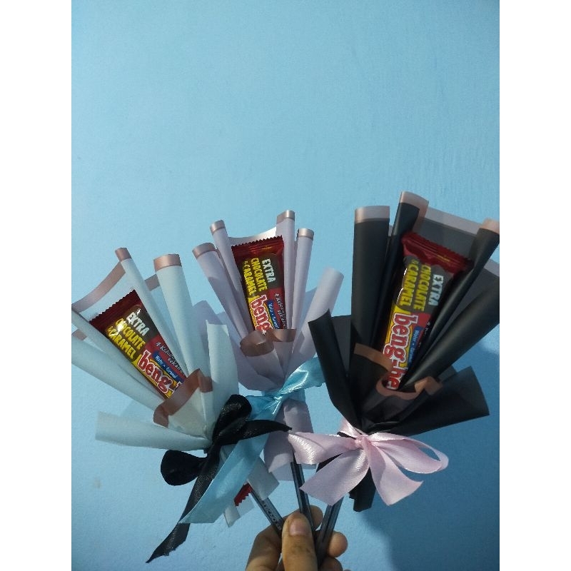

Buket mini snack+pena murah