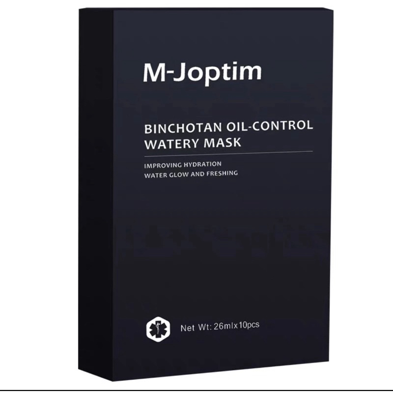 M-JOPTIM M-JOPTIM BINCHOTAN OIL-CONTROL WATERY MASK