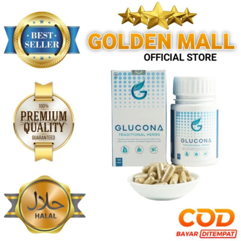 Glucona Original Herbal Obat Diabetes Kencing Manis Paling Ampuh Resmi BPOM