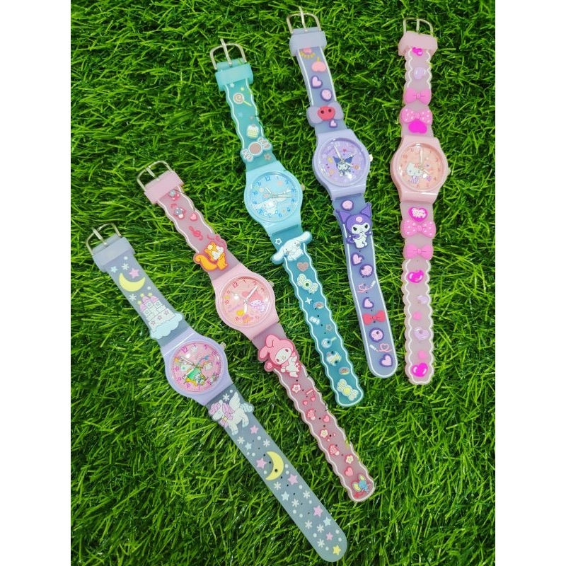 jam tangan carakter jarum/jam tangan karakter jarum/3-5thn