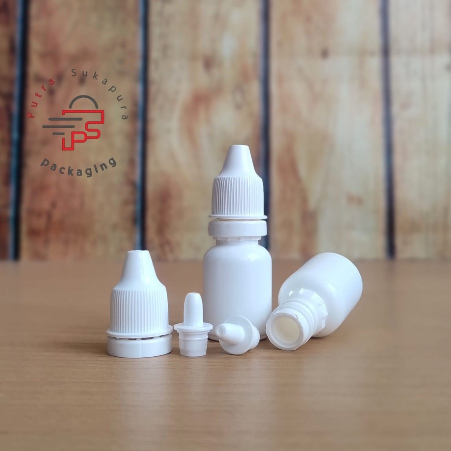 BOTOL TETES 10 ML SEGEL PUTIH / BOTOL TETES 10ML