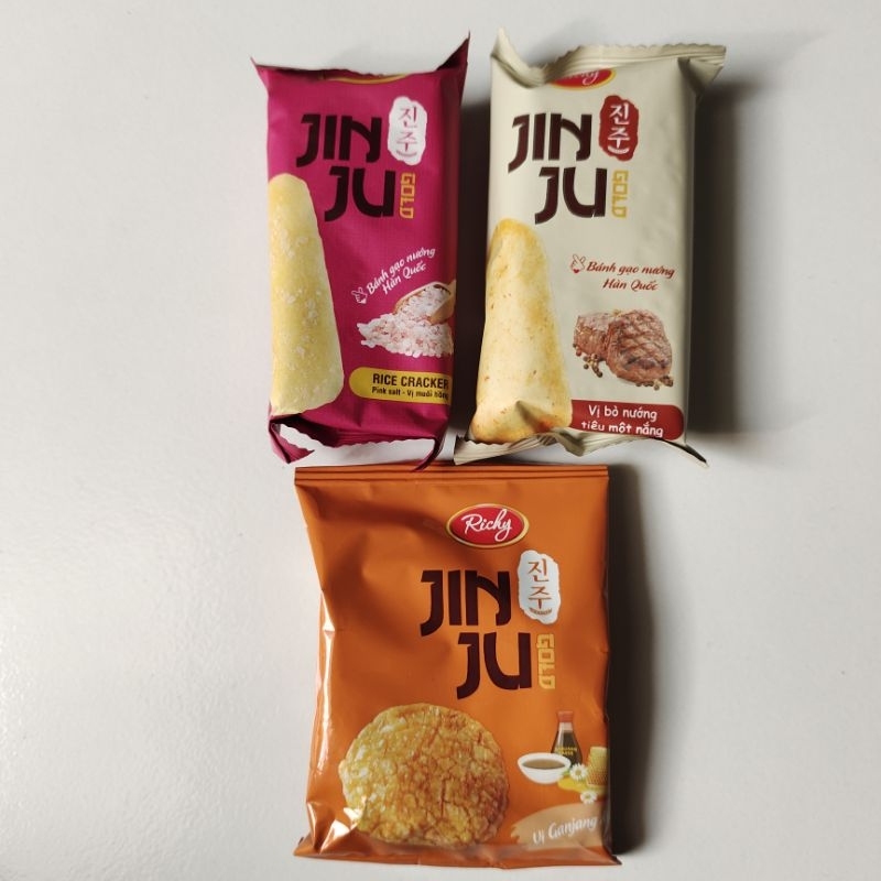 

Jinju Krekers Beras Rasa Madu/BBQ/Asin
