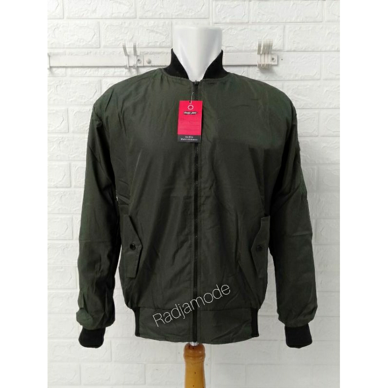 Jaket Bomber polos distro