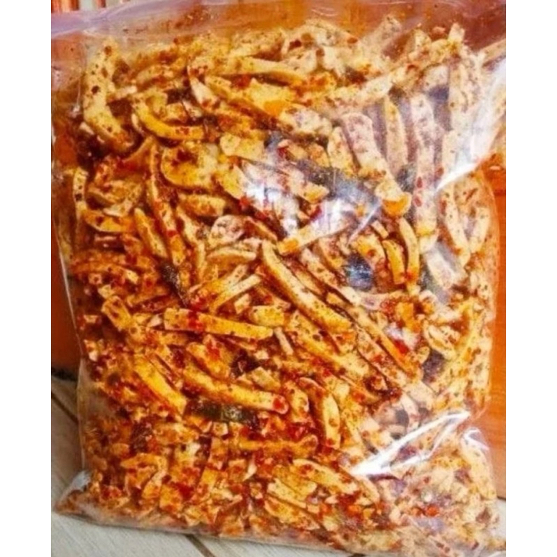 

Basreng daun jeruk original 1kg pedas