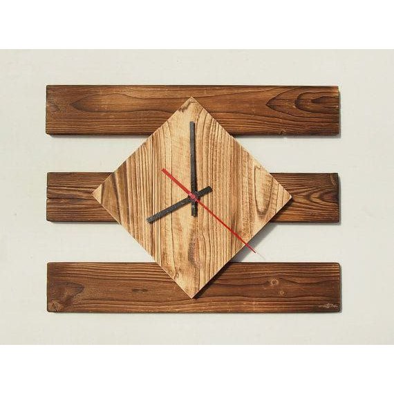 Jam dinding kayu antik aesthetic/ jam dinding Modern