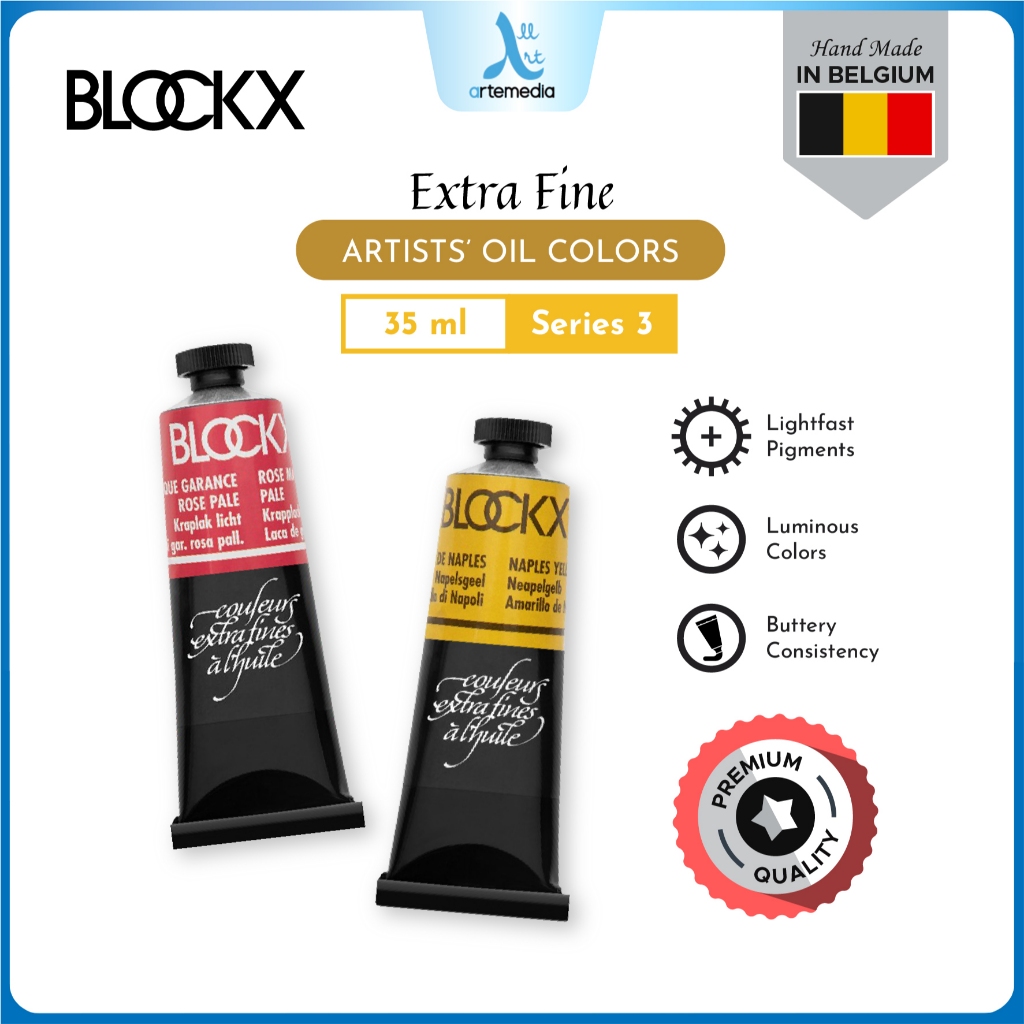 

Blockx Extra Fine Oil Paint Color 35 ml Series 3