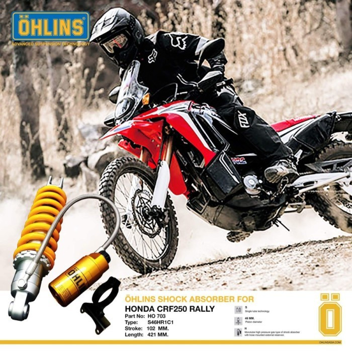 Shockbreaker Ohlins CRF250 Rally HO703