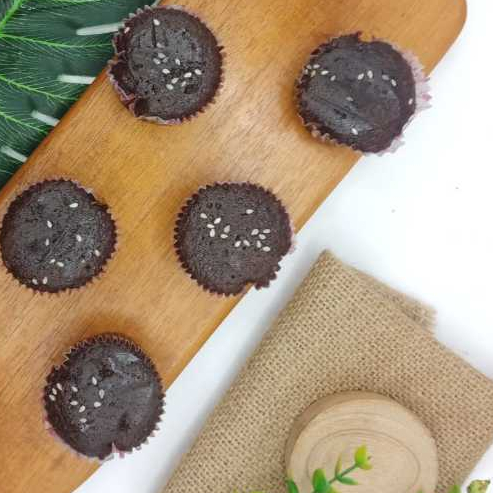 

Ssl09 Brownies Cup Wijen / Kue Brownis Coklat Isi 32