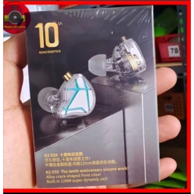 KZ ESX Basshead IEM mic Earphone Headset Knowledge Zenith