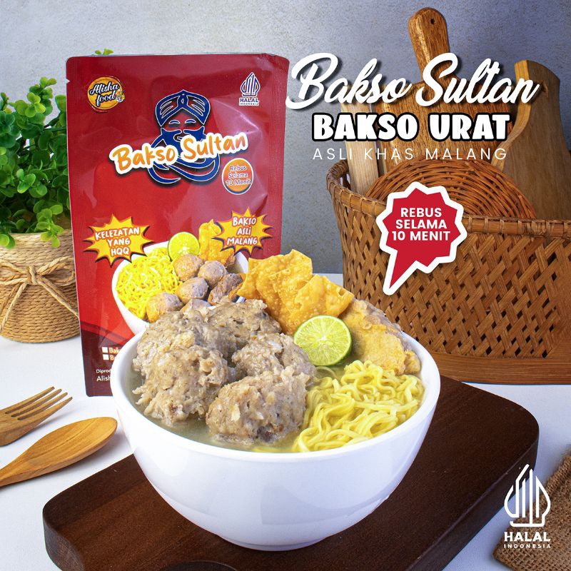 

(BAKSO SAPI) BAKSO SULTAN URAT SAPI SUPER | TAHU BAKSO MERCON