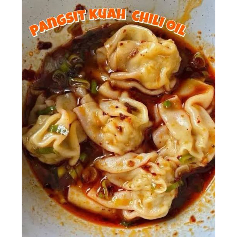 

pangsit kuah dan goreng