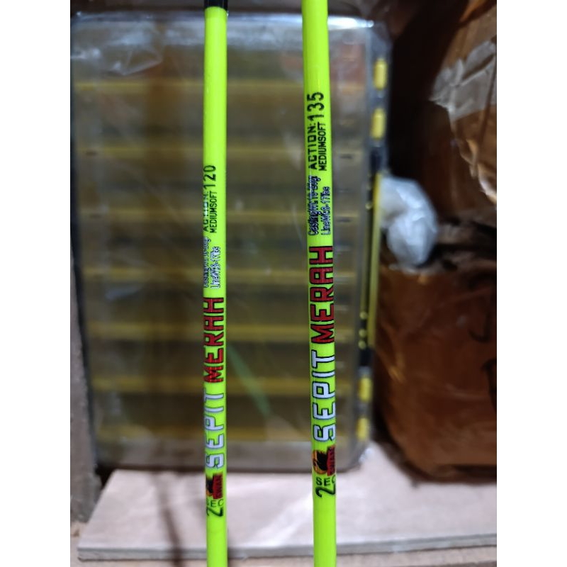 JORAN/ROD LENTUR UNTUK MANCING UDANG SWAN SEPIT MERAH