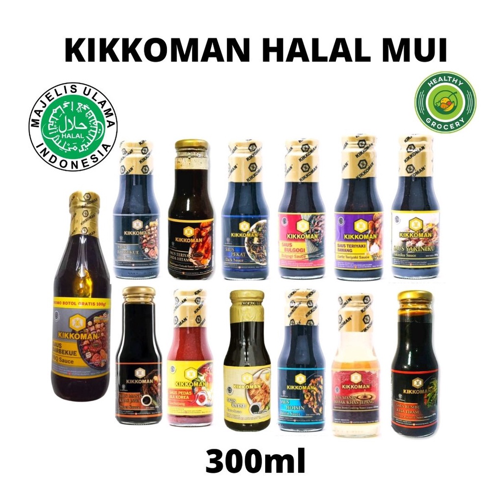 

PRODUK QCTGW Kikkoman Sauce Saus Kikoman 3ml Garlic Teriyaki Barbecue Black Pepper Teriyaki Gochujang Katsu Hoisin Tiram Bulgogi Yakiniku Takoyaki ENE