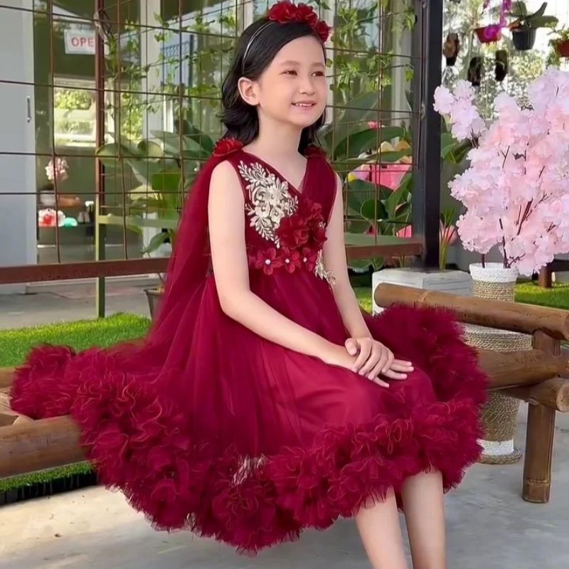 dress anak dress pesta anak gaun pesta anak mewah