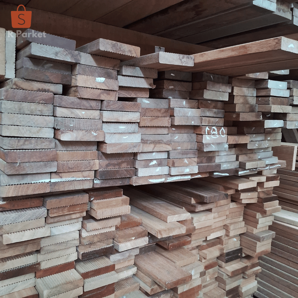 RB2 Decking Lantai Kayu Ulin Sulawesi - 100 cm