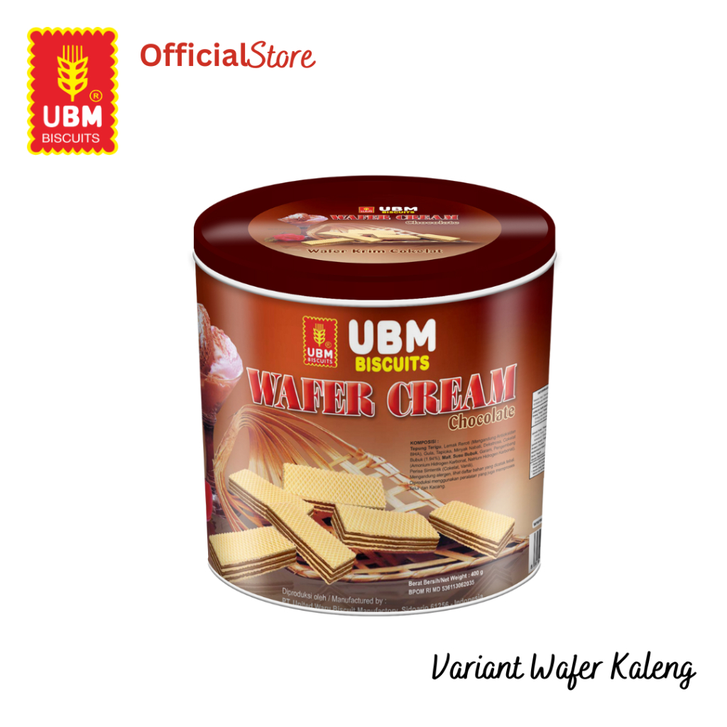 

UBM Biscuit Wafer RT Cokelat 400gr