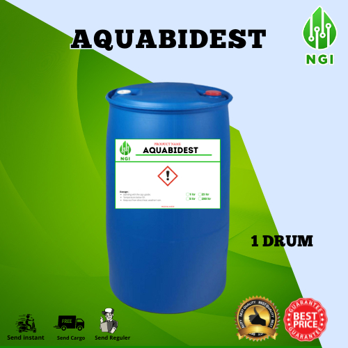Aquabidest 1 Drum (isi 200 Liter)