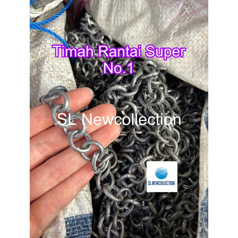 RANTAI TIMAH Pemberat Jala no.1 / HARGA PER KILO MURAH