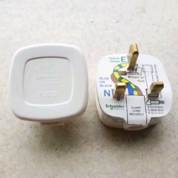 ✨Steker kaki 3 plus sekering Schneider,  harga per satuan