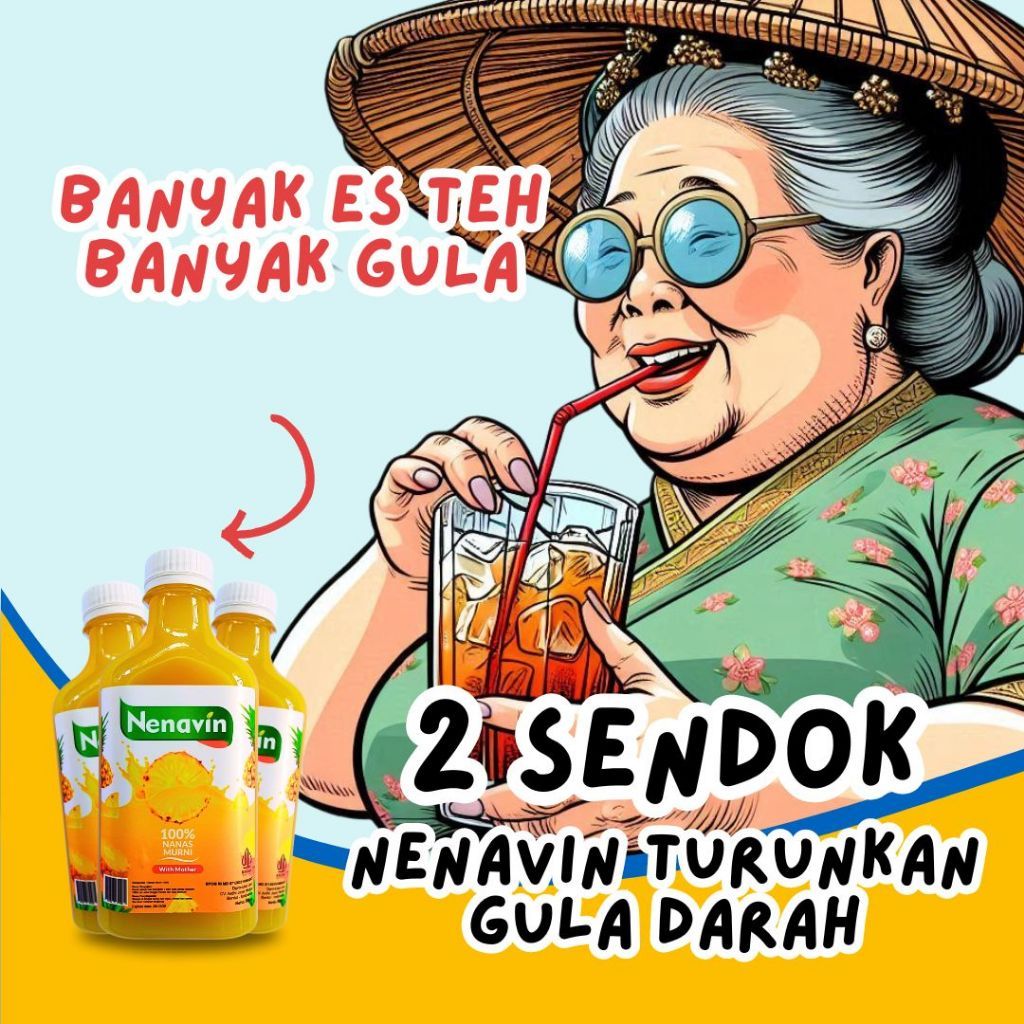 

Nenavin Cuka Nanas Meringankan penderita Kolestrol 2 Botol 600ml Makassar