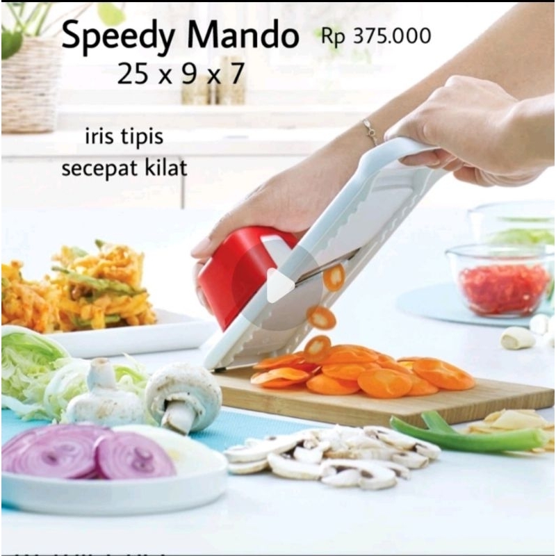 Speedy Mando Tupperware
